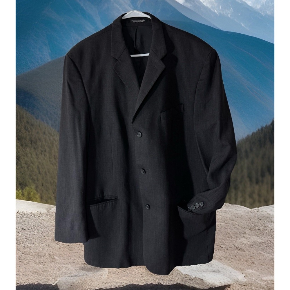 Y2K  Classic Brandini Mens Suit Jacket Coat Size 44R‎